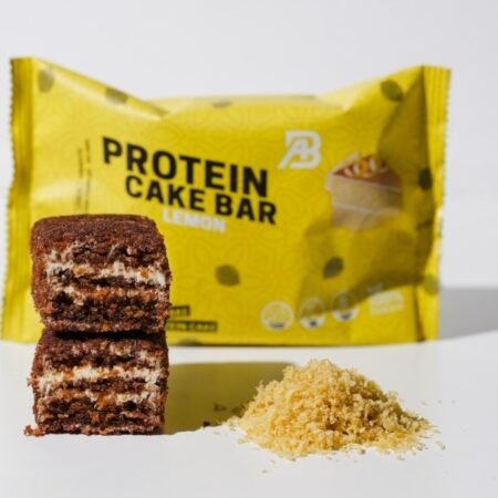 Lemon Protein cake bar